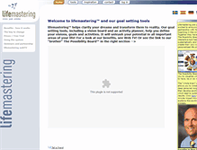 Tablet Screenshot of lifemastering.com